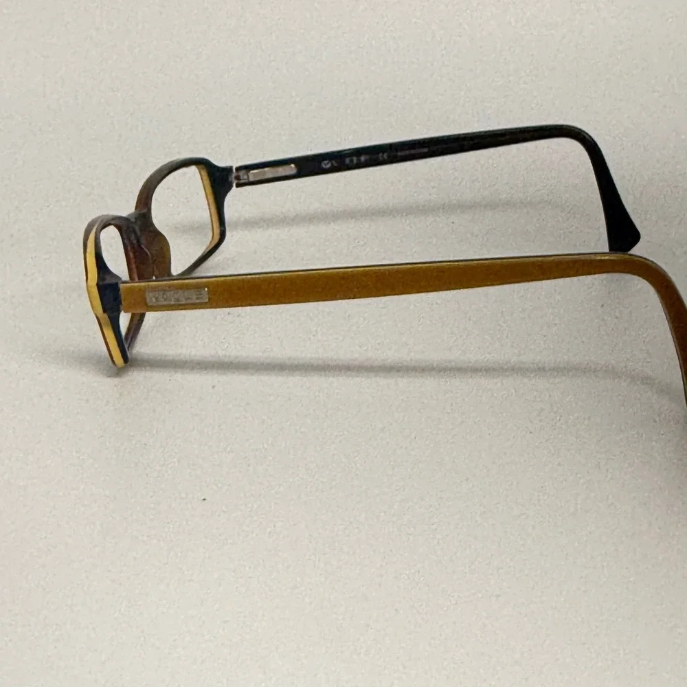 Vogue VO 2340 1276 Brown Tan Rectangular Eyeglasses Frames 50-17-135